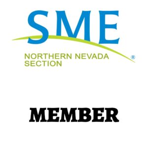 SME Northern Nevada Section logo above the word "Member" in bold black text.